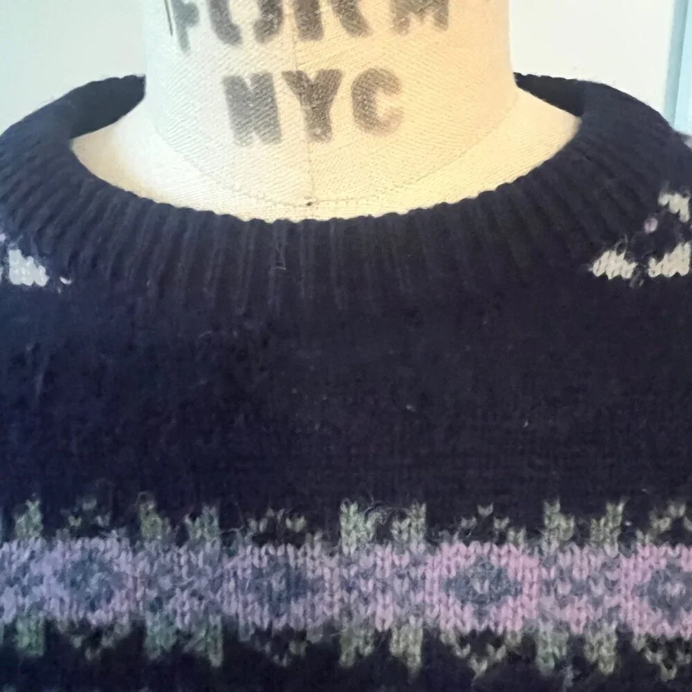 Vintage CONTE‎ OF FLORENCE  Men's Wool Sweater  Size Medium